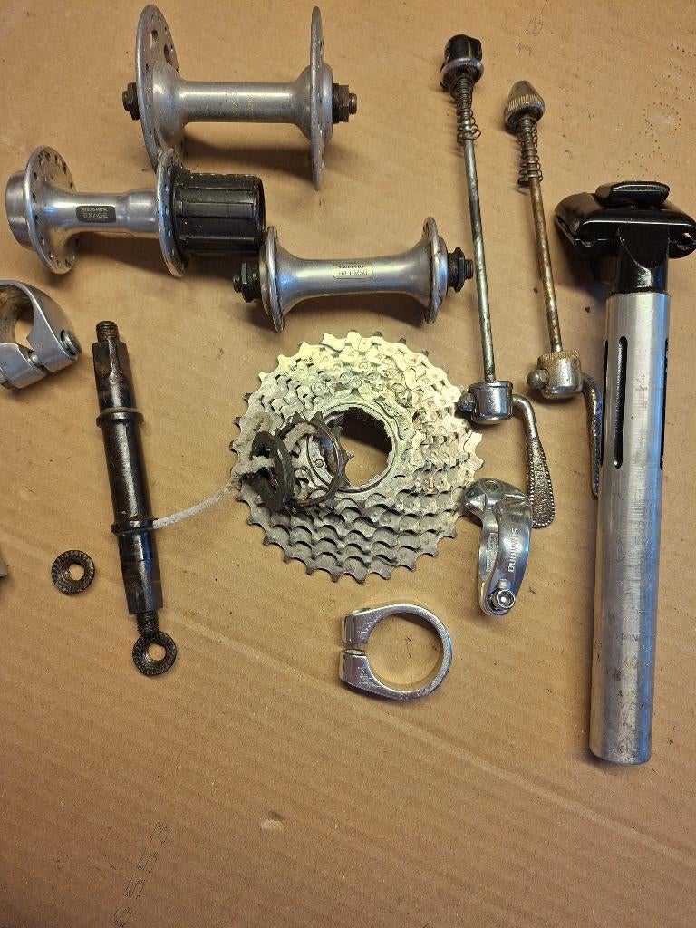 Shimano, Kalloy, Pelissier, Fietsen en Brommers, Fietsonderdelen, Overige merken, Gebruikt, Overige materialen, Overige typen