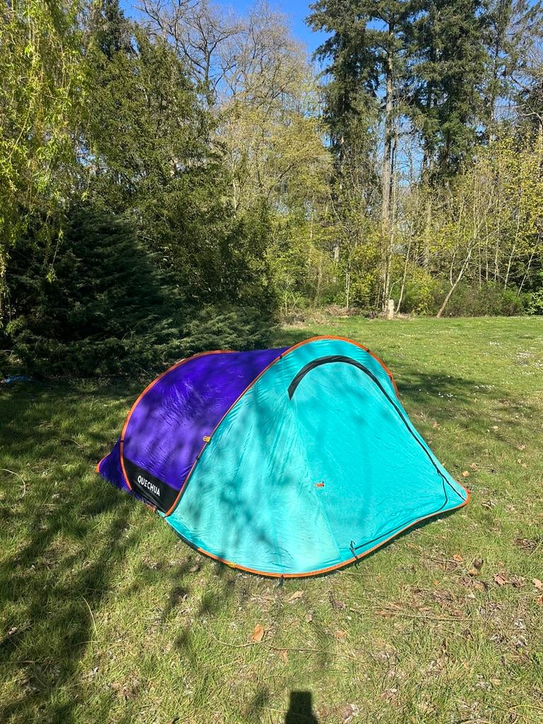 NIEUW 3-persoons pop-up/festival tent/slaapmat/LED lamp, Verzenden, Decatlon, Nvt, Nvt
