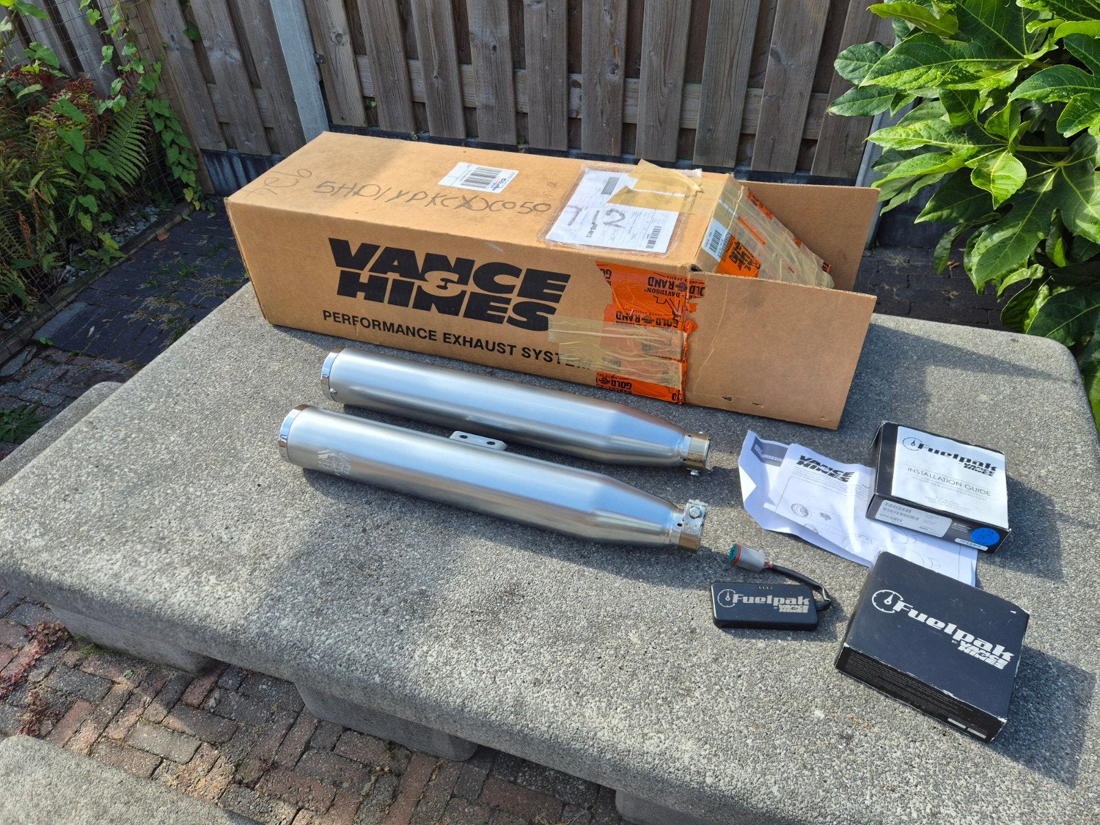 vance & hines dempers, Heritage M8,  nieuwstaat!!!, Motoren, Onderdelen | Harley-Davidson, Ophalen of Verzenden, Nieuw