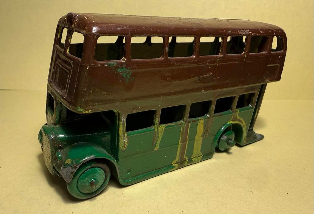Dinky Toys nr. 29c Double Decker Bus - Vintage Speelgoedbus, Overige merken, Gebruikt, 1:50 of kleiner, Overige typen