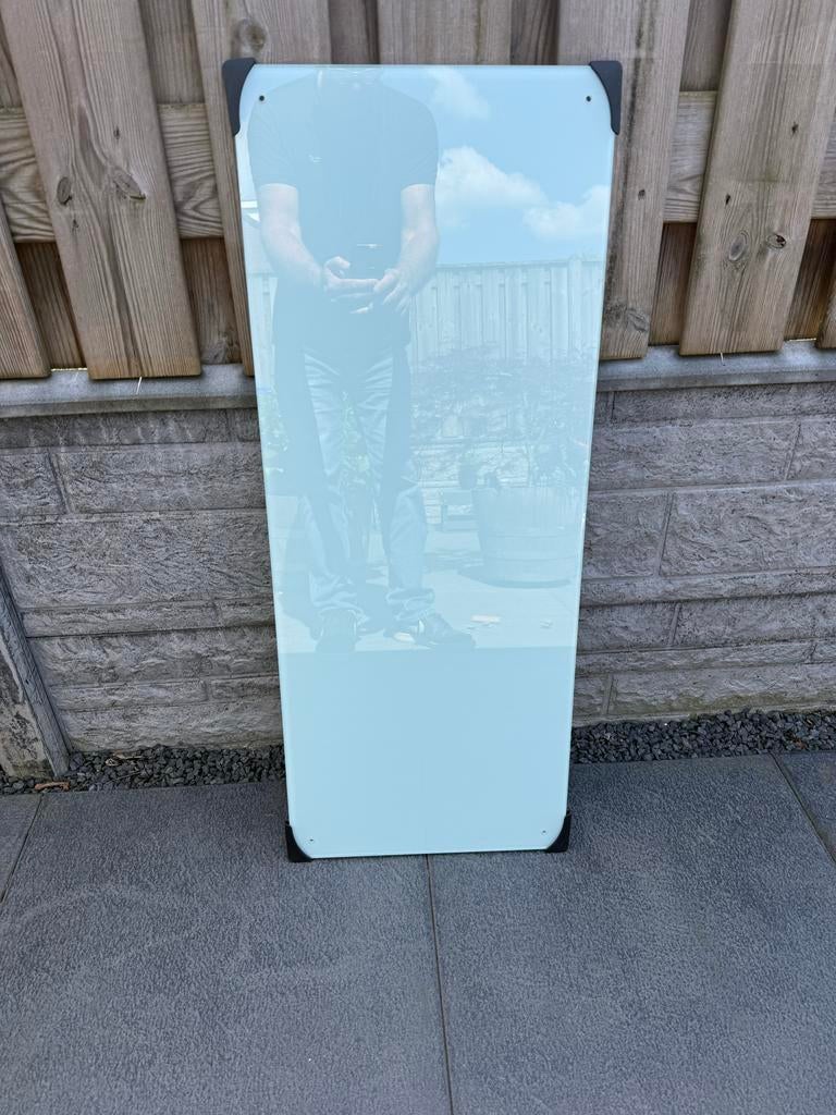 Nieuw Spatscherm Gehard Glas Melk Wit, Ophalen, Nieuw