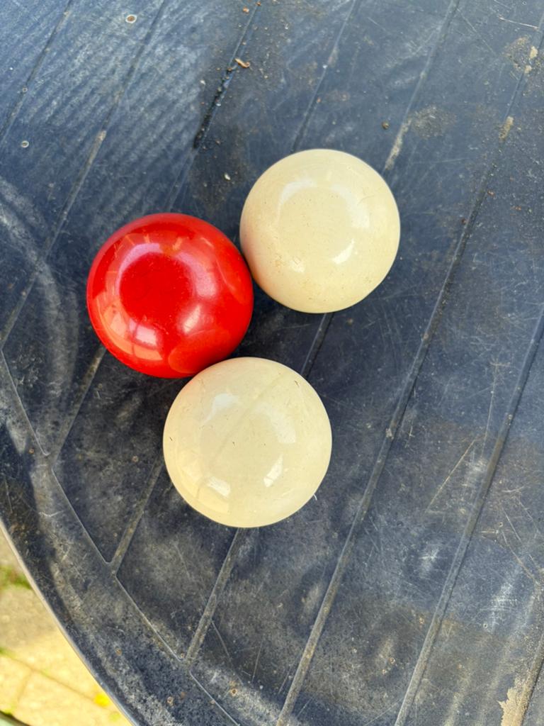 Biljartballen, Ophalen of Verzenden, Zo goed als nieuw, Keu of Ballen