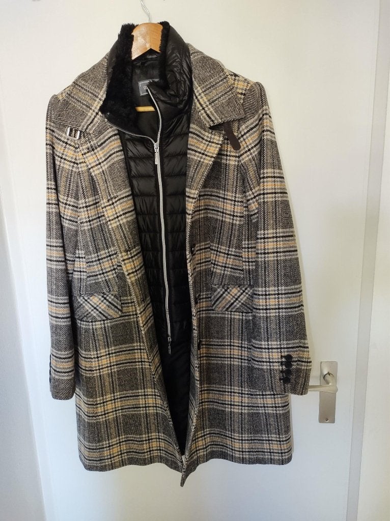 Dames winter(tussen)jas, Maat 38/40 (M), Meerkleurig, Ophalen of Verzenden, Zo goed als nieuw