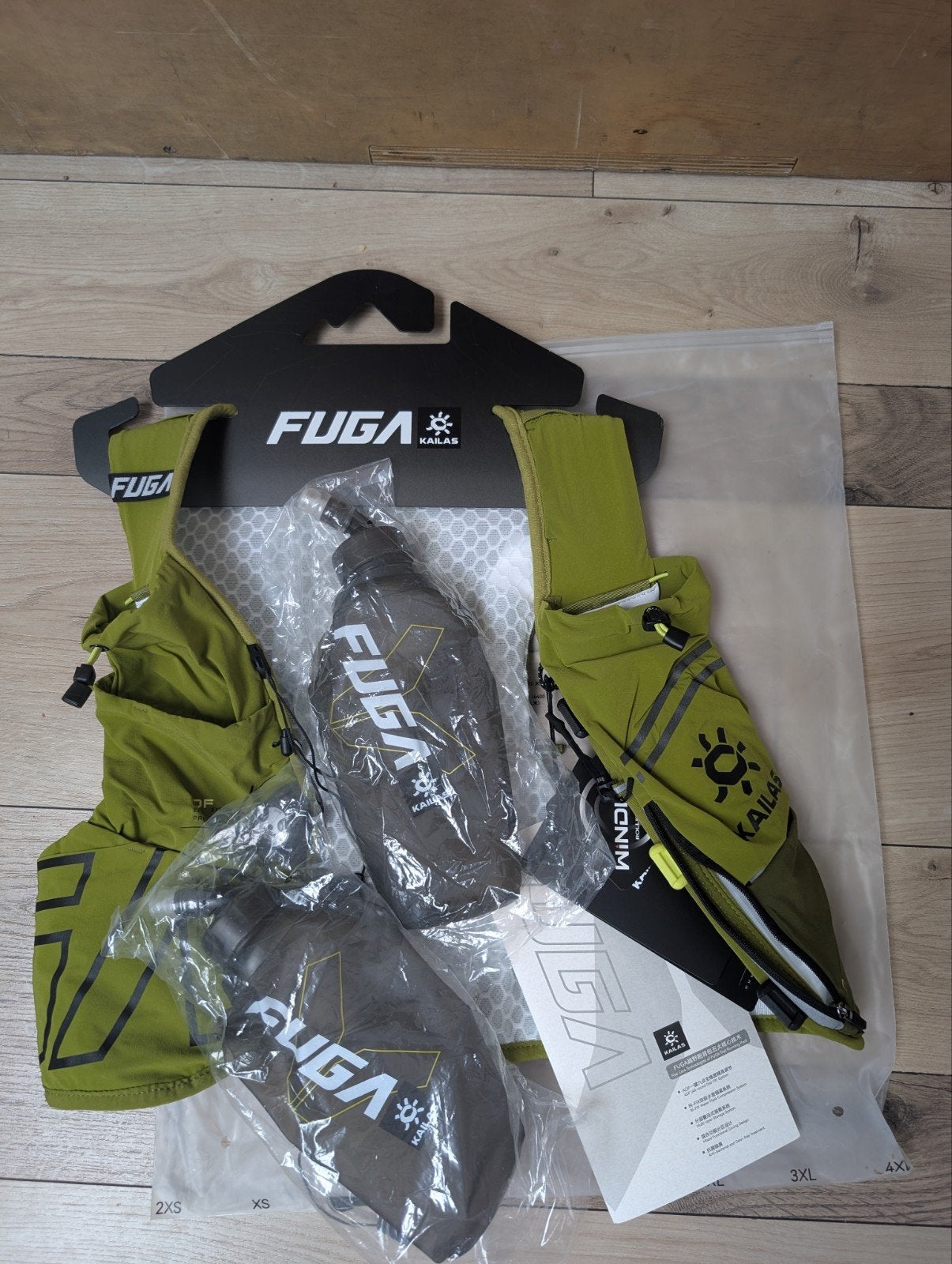 Kailas Fuga Air 8 IV Trail Running Vest S Nieuw: valt als XS, Overige merken, Nieuw, Ophalen of Verzenden, Kleding
