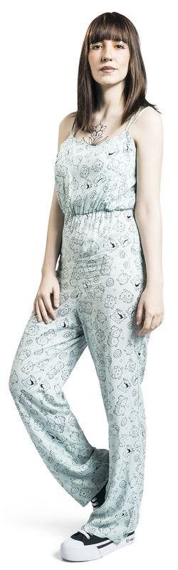 Lichtblauwe jumpsuit poro league of legends jumpsuit LOL, Maat 38/40 (M), Nieuw, League of legends, Verzenden