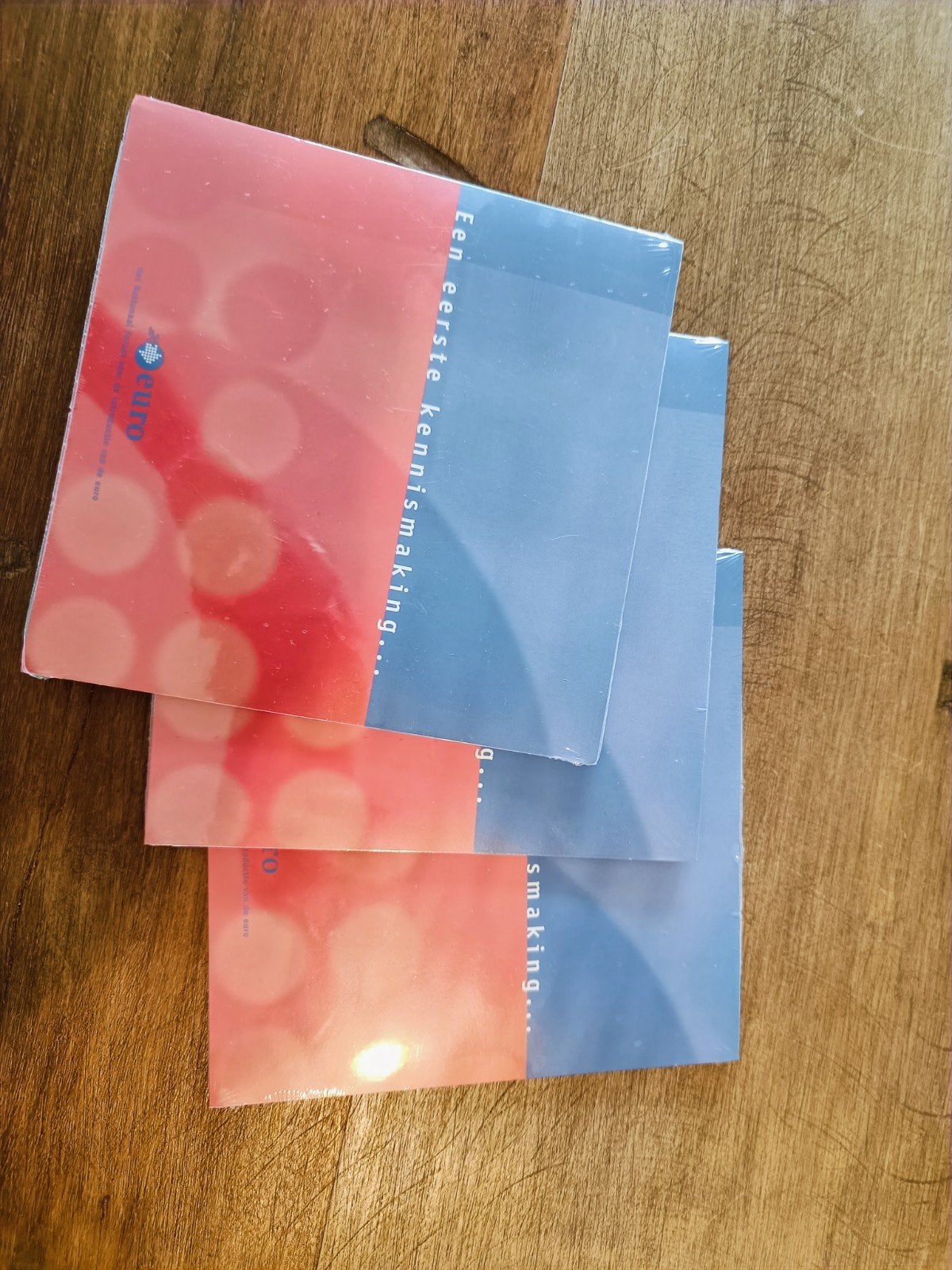 3x Euro introductie mapje - Een eerste kennismaking, Ophalen of Verzenden, Overige landen, Overige waardes, Setje