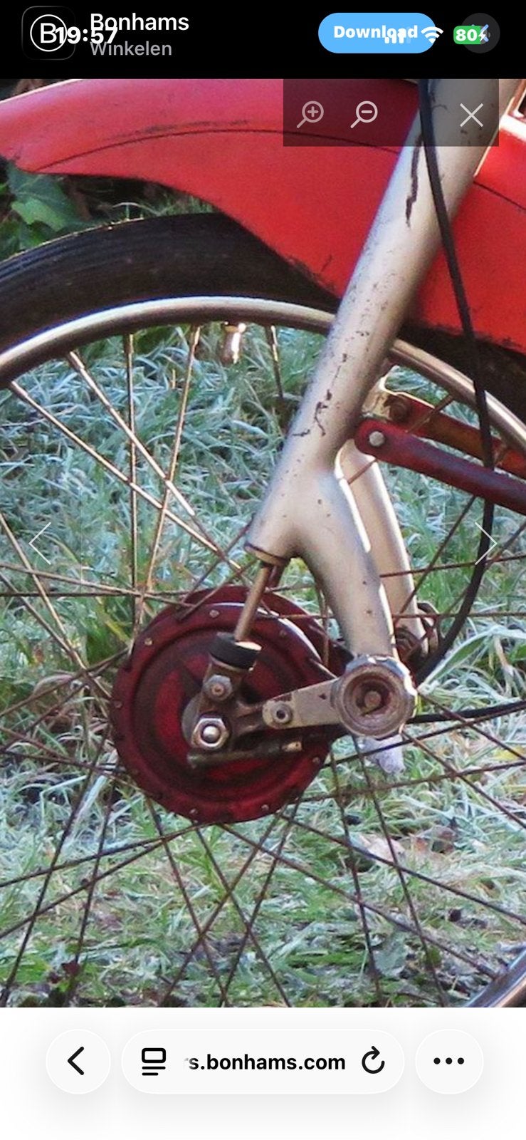 Itom voorvork gezocht alle tips welkom, Fietsen en Brommers, Brommeronderdelen | Oldtimers, Ophalen, Zo goed als nieuw, Overige typen