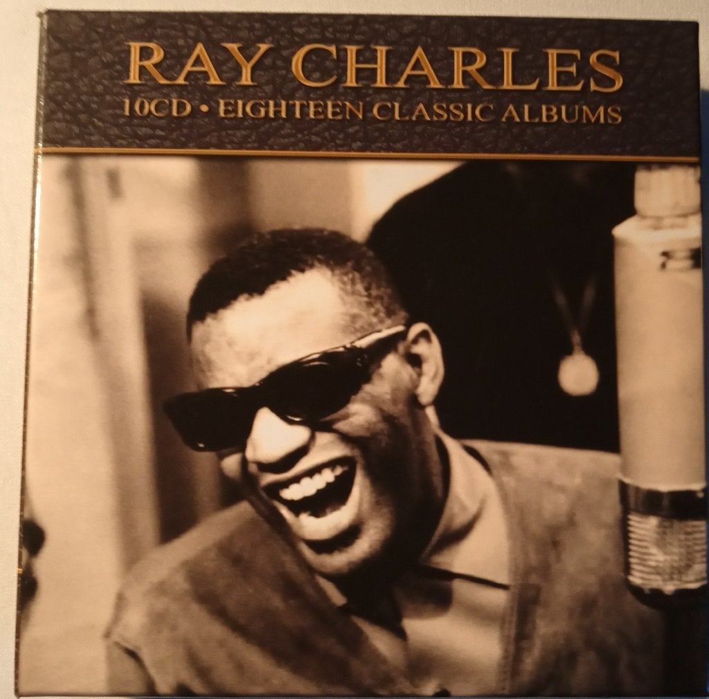 cd Ray Charles - Eighteen classic albums. 10x Cd box. VG++, Ophalen of Verzenden, Zo goed als nieuw, Pop, Boxset