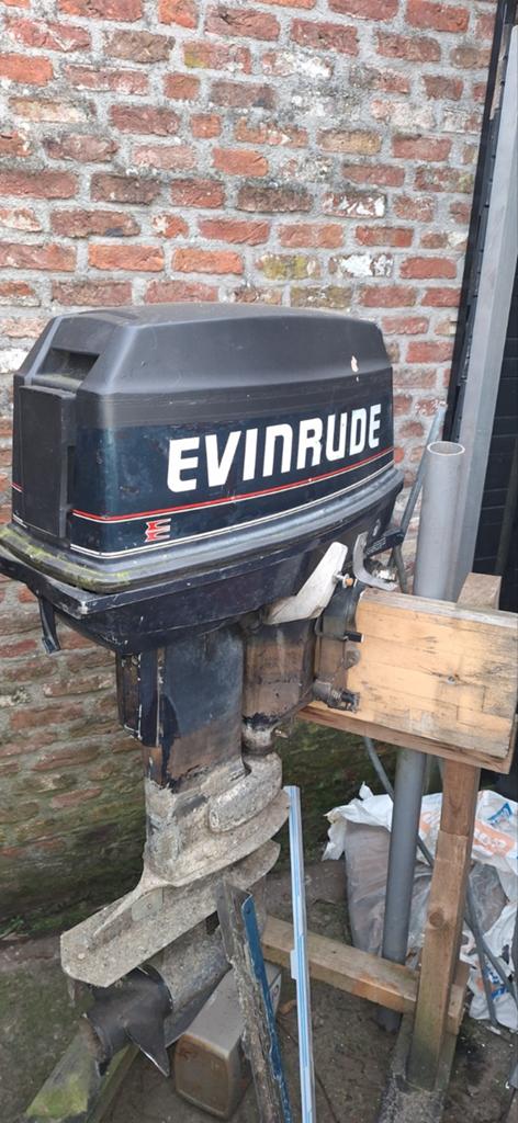 Evinrude 35pk 2-takt buitenboordmotor nette staat, Ophalen of Verzenden, Gebruikt