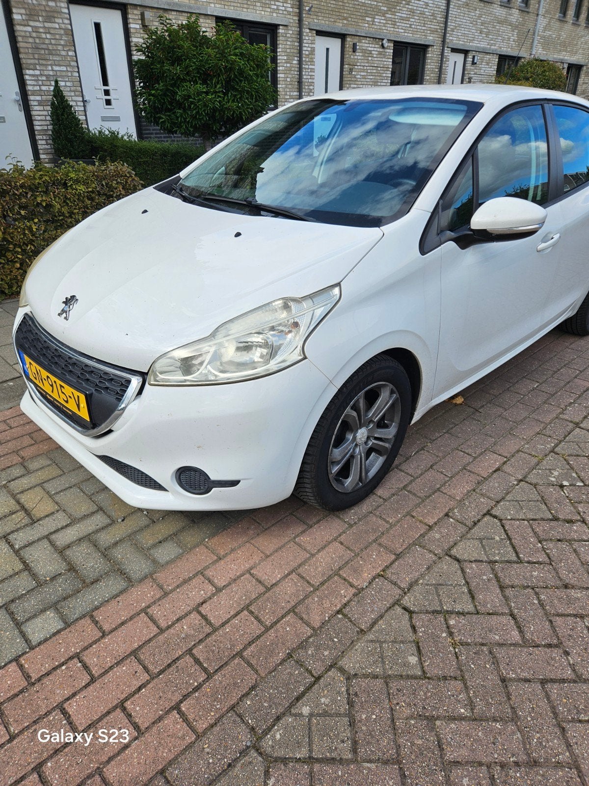 Peugeot 208 1.2 VTI 60KW/82PK 5-D 2014 Wit, Auto-onderdelen, Ophalen of Verzenden