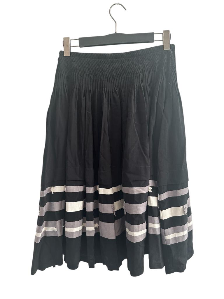 Ischiko rok L, Kleding | Dames, Zwart, Ophalen of Verzenden, Zo goed als nieuw, Onder de knie
