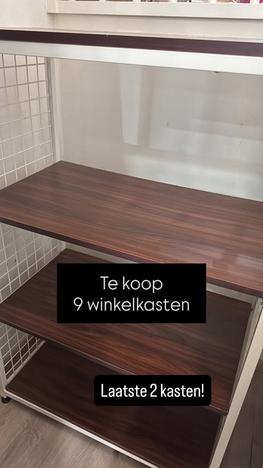 Openstelling vrijstaand kast, Kooi, Minder dan 75 cm, Zo goed als nieuw, Ophalen