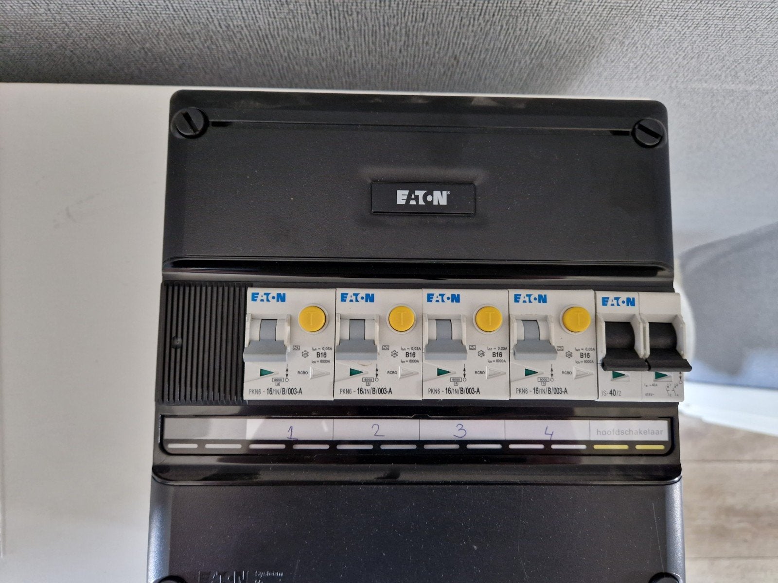 Eaton groepenkast, Ophalen of Verzenden, Gebruikt, Overige typen