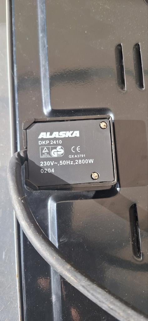 Alaska DKP 2410 camping kookplaat, Witgoed en Apparatuur, Ophalen, Gebruikt, 3 kookzones of minder, Vrijstaand