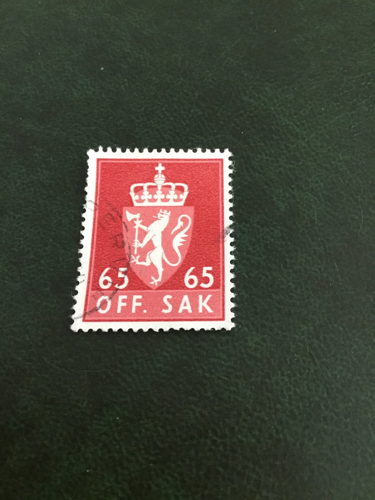 Noorwegen 65, Postzegels en Munten, Postzegels | Europa | Scandinavië, Ophalen of Verzenden, Noorwegen, Gestempeld