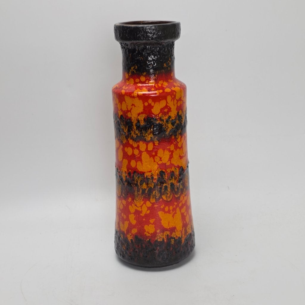 Vintage West-Duitse Fat Lava vaas. Scheurich 205-32, Ophalen of Verzenden