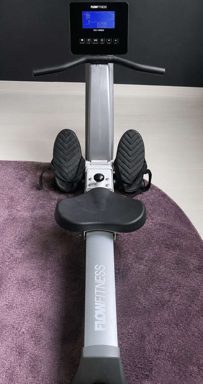 Roeitrainer Flow Fitness|NowMrs0. Opklapbaar!, Sport en Fitness, Ophalen, Zo goed als nieuw, Roeitrainer