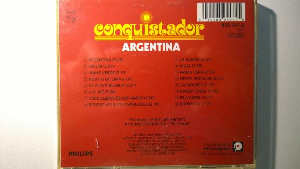 Conquistador - Argentina, Ophalen of Verzenden, 1970 - 1979, Zo goed als nieuw