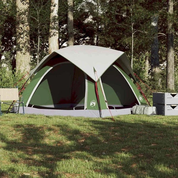 Tent 4-persoons waterdicht groen nieuw in doos, Ophalen of Verzenden, Nieuw