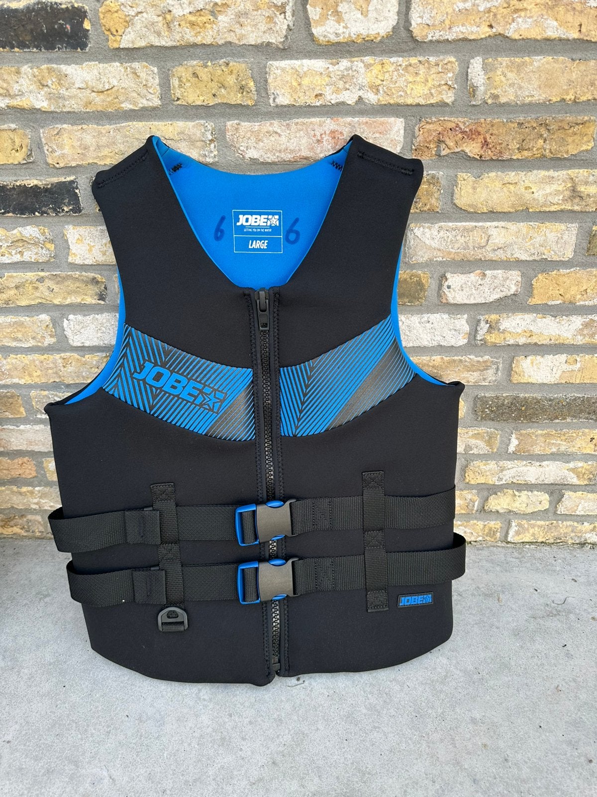 Jobe neopreen zwemvest in maat L, Ophalen of Verzenden, Zo goed als nieuw, Dame of Heer, Reddingsvest of Zwemvest