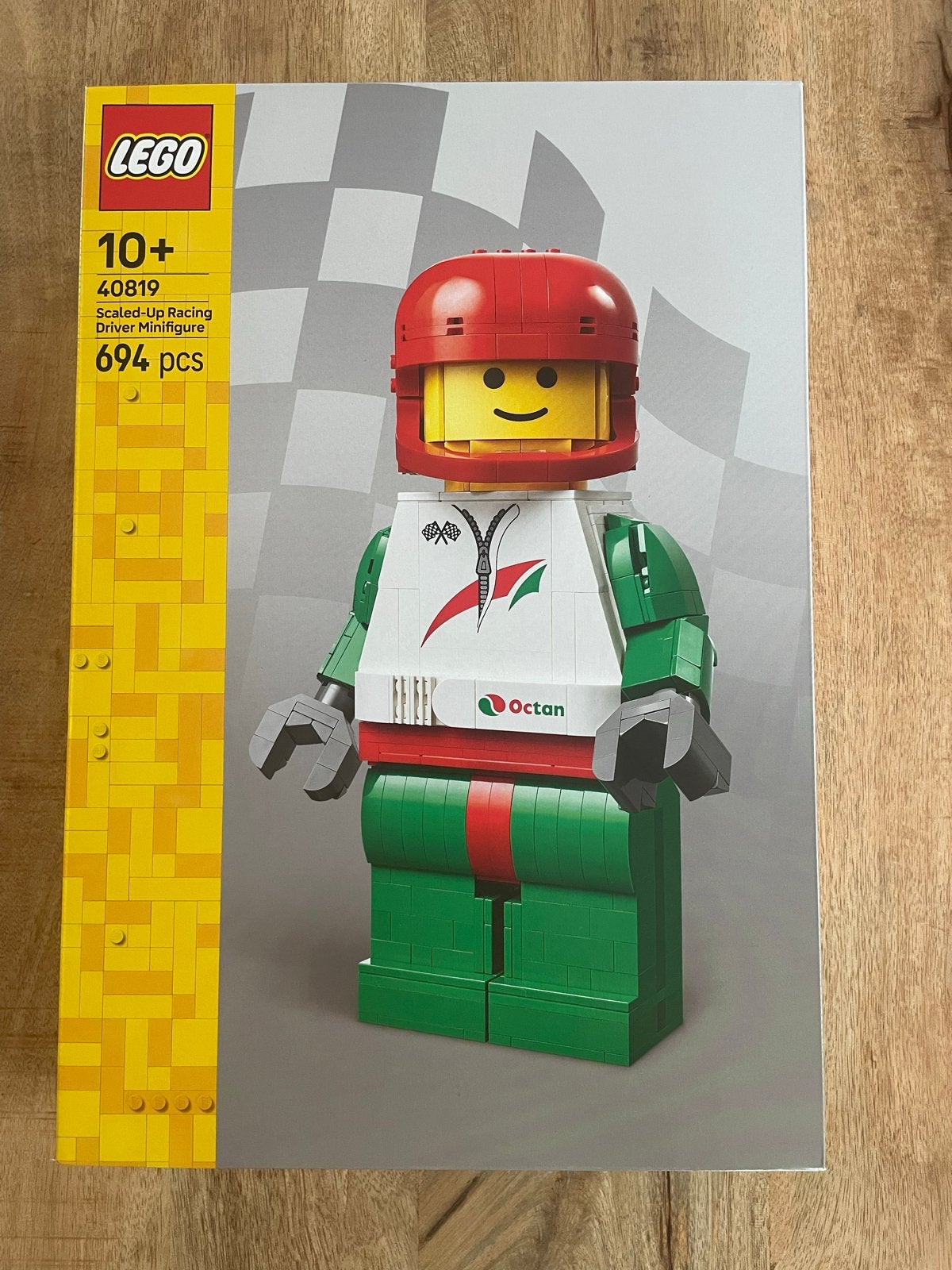 Lego 40819 Scaled-Up Racing Driver Minifiguur - Nieuw, Ophalen of Verzenden, Nieuw