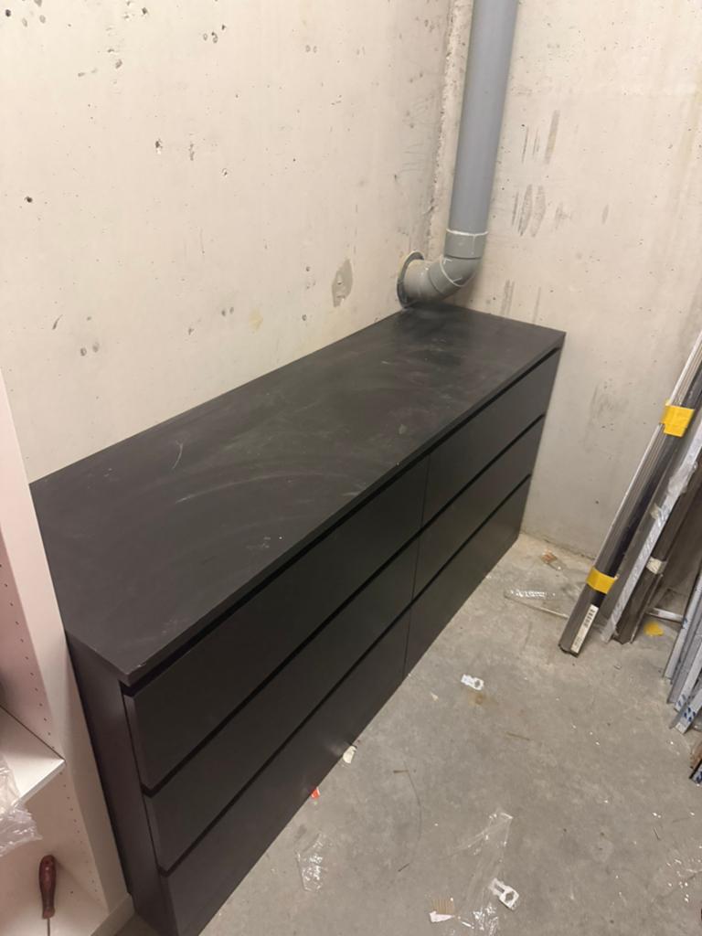 Ikea malm ladekast, Ophalen, 50 tot 100 cm, Zo goed als nieuw, 3 of 4 laden