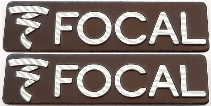 Focal Aluminium plaatje set, Verzenden