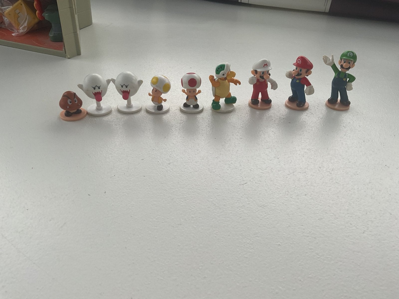 Nintendo Super Mario serie poppetjes figuurtjes, Ophalen, Zo goed als nieuw