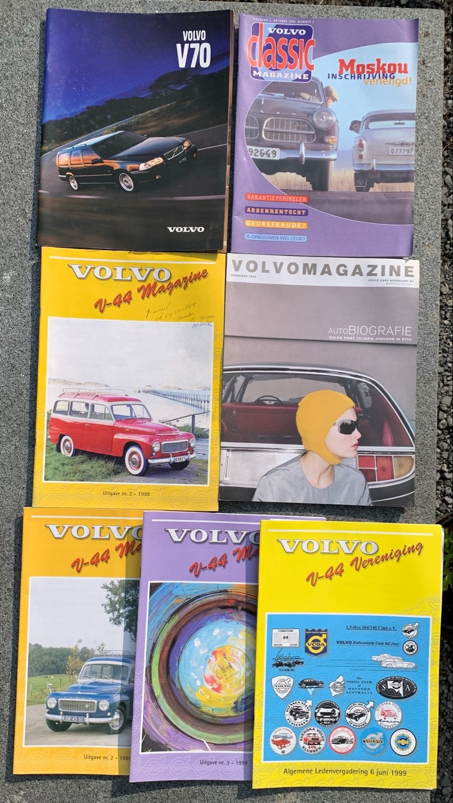 Diverse Volvo Tijdschriften: Magazine, Classic, V-44 (vanaf, Ophalen of Verzenden, Gelezen, Volvo