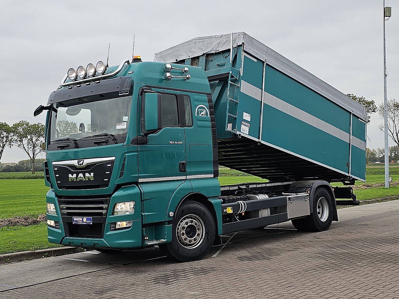 M.A.N. 18.500 TGX 25m5 alu cereal ova, Auto's, Automaat, Euro 6, Stoelverwarming, MAN