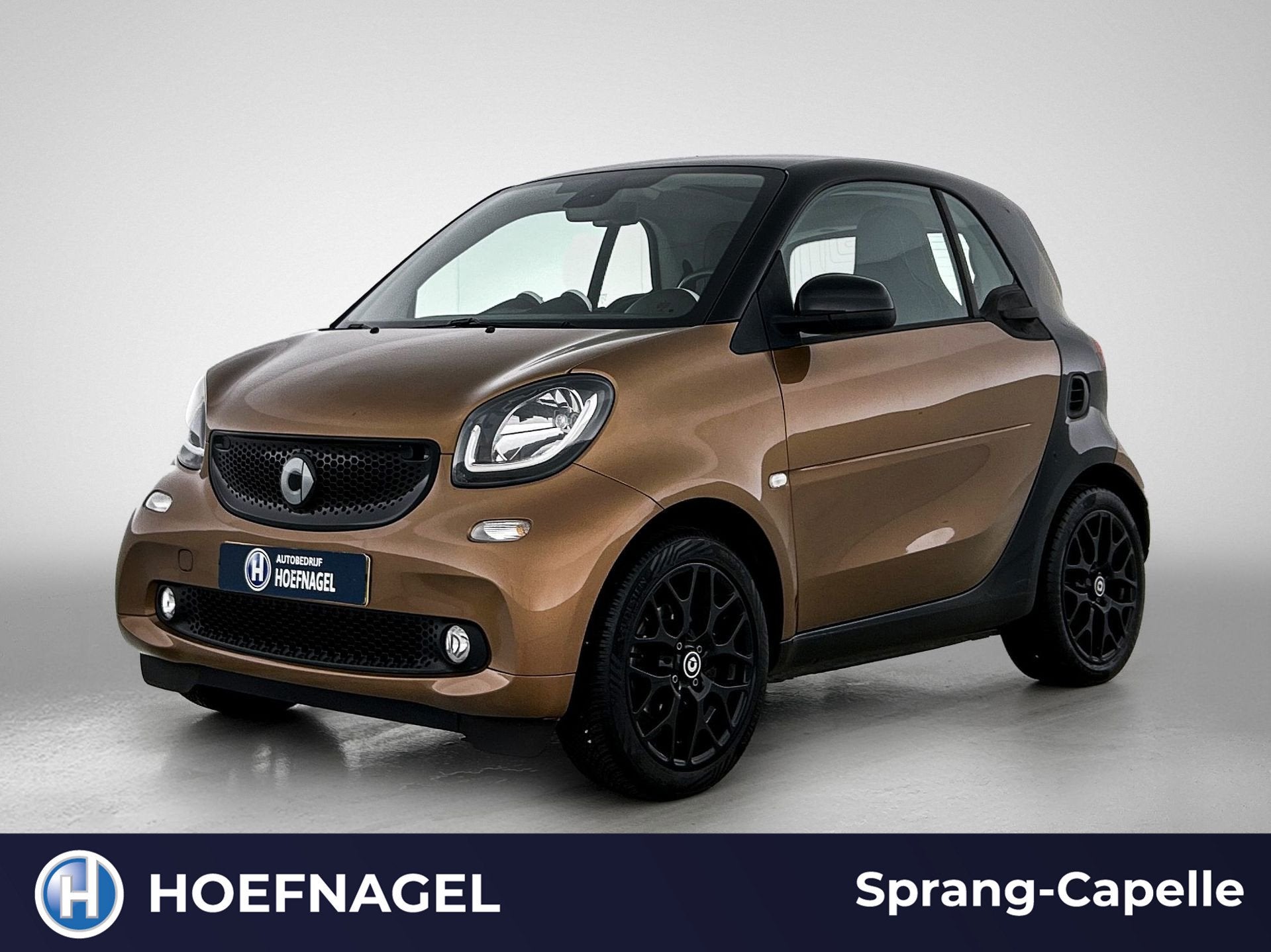 Smart Fortwo 1.0 Prime | Glasdak | Stoelverwarming | Climate, Auto's, Achterwielaandrijving, Bruin, Handgeschakeld, 2 stoelen