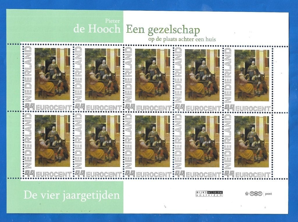 NVPH 2563 Af 8 Vel - De Vier Jaargetijden - Een gezelschap, Postzegels en Munten, Verzenden, Na 1940, Postfris