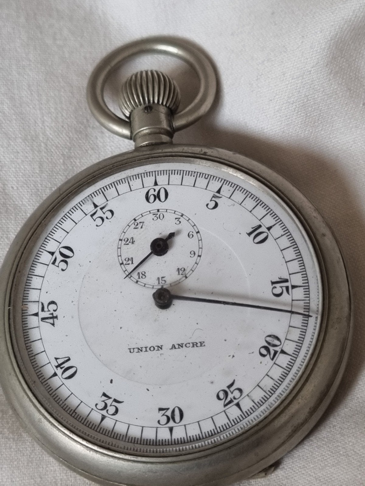 Antiek Union Ancre stopwatch - Voor 1900, Ophalen