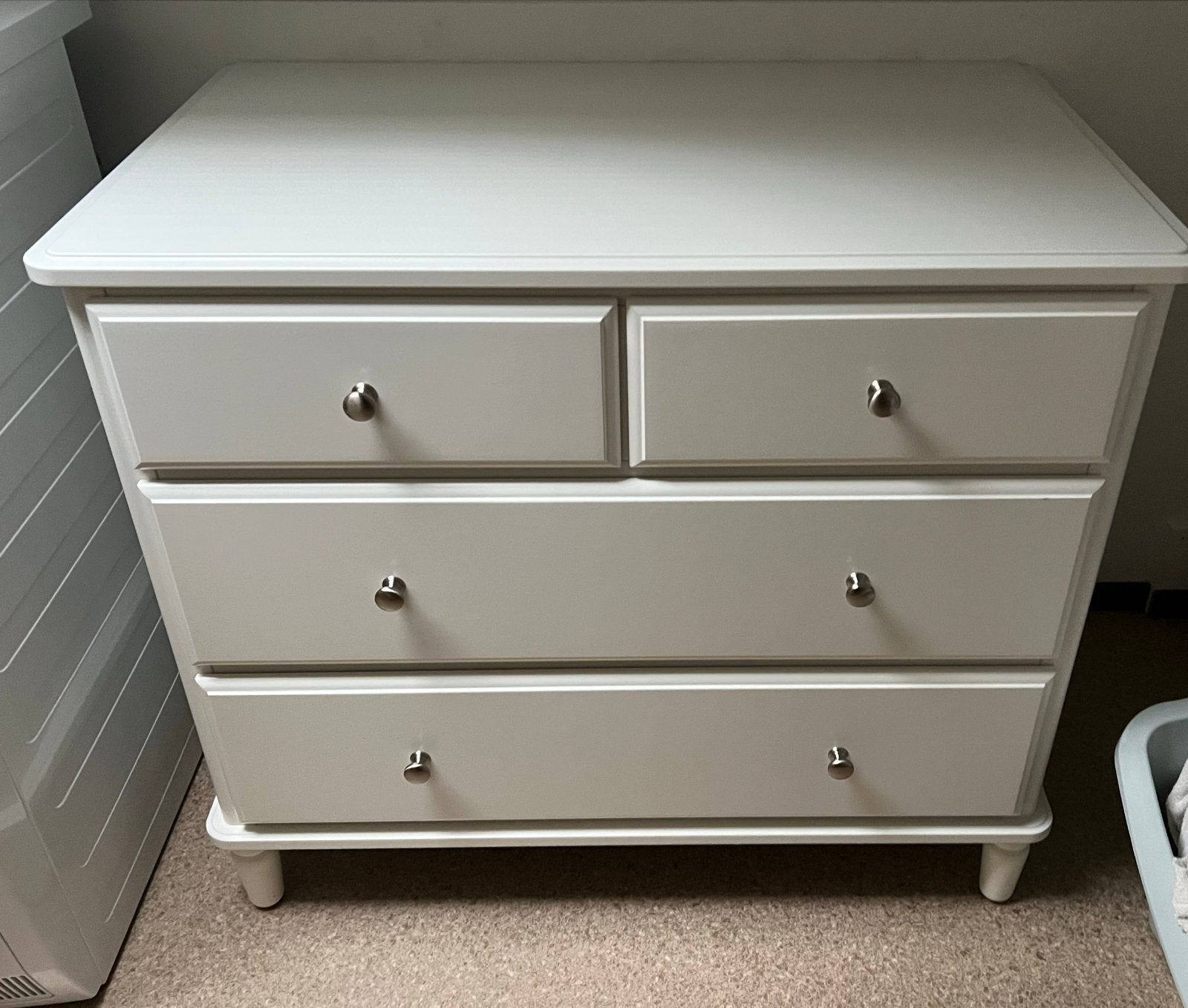 IKEA Hemnes ladekast - 87x54x70 cm, Ophalen, 50 tot 100 cm, Zo goed als nieuw, 3 of 4 laden