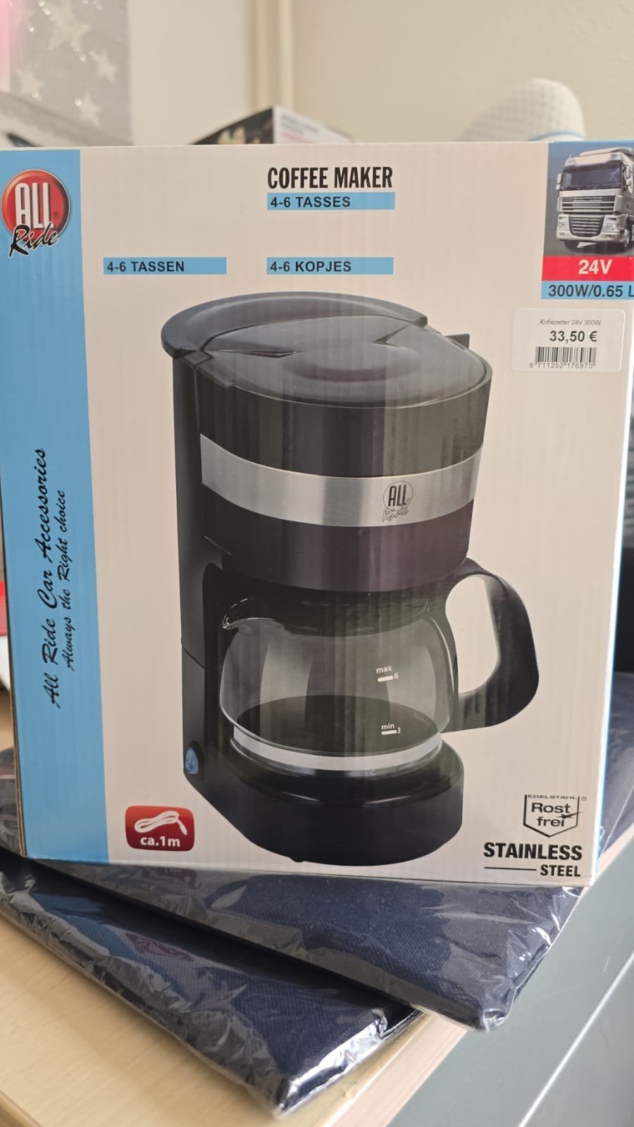 24v koffiezetapparaat, Ophalen of Verzenden, Nieuw, Koffiemachine