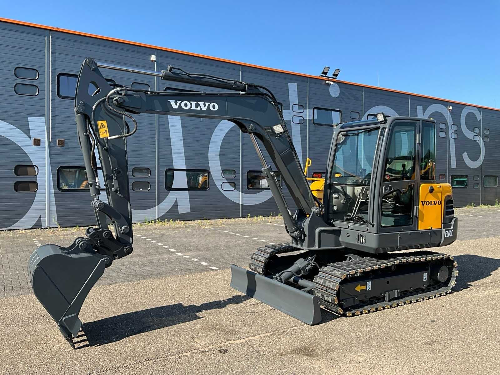 2011 Volvo EC60C Midigraafmachine, Zakelijke goederen, Machines en Bouw | Kranen en Graafmachines, Graafmachine