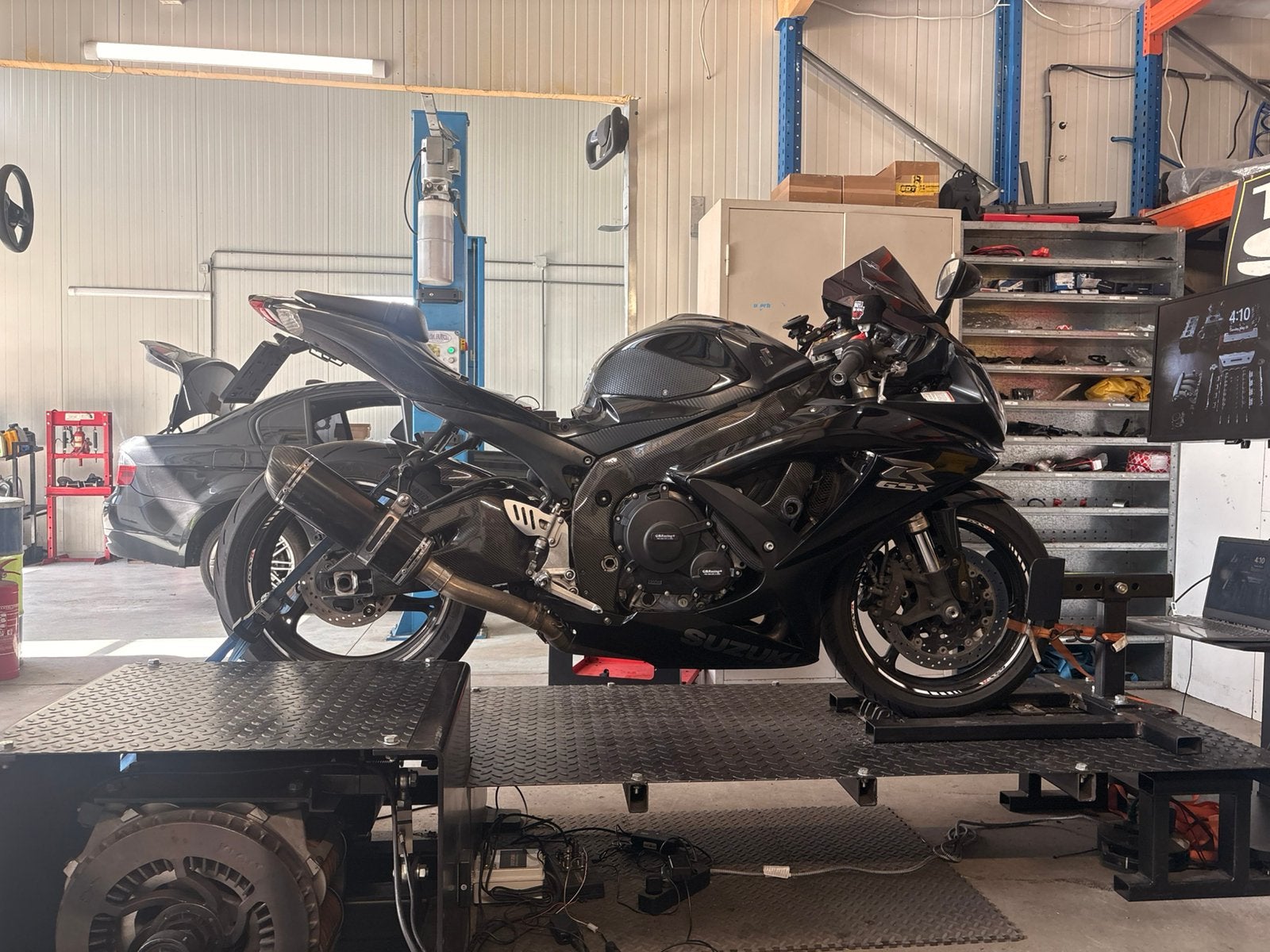 Suzuki gsxr600 stage 2 25kw kenteken WOK, 4 cilinders, Minimaal motorrijbewijs A2, Handgeschakeld, 600 cc
