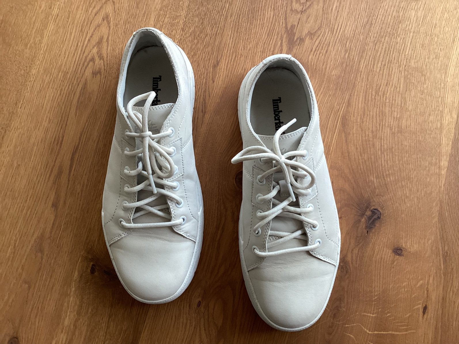 Herenschoenen, Timberland, wit, maat 43, zo goed als nieuw, Ophalen of Verzenden, Zo goed als nieuw, Wit