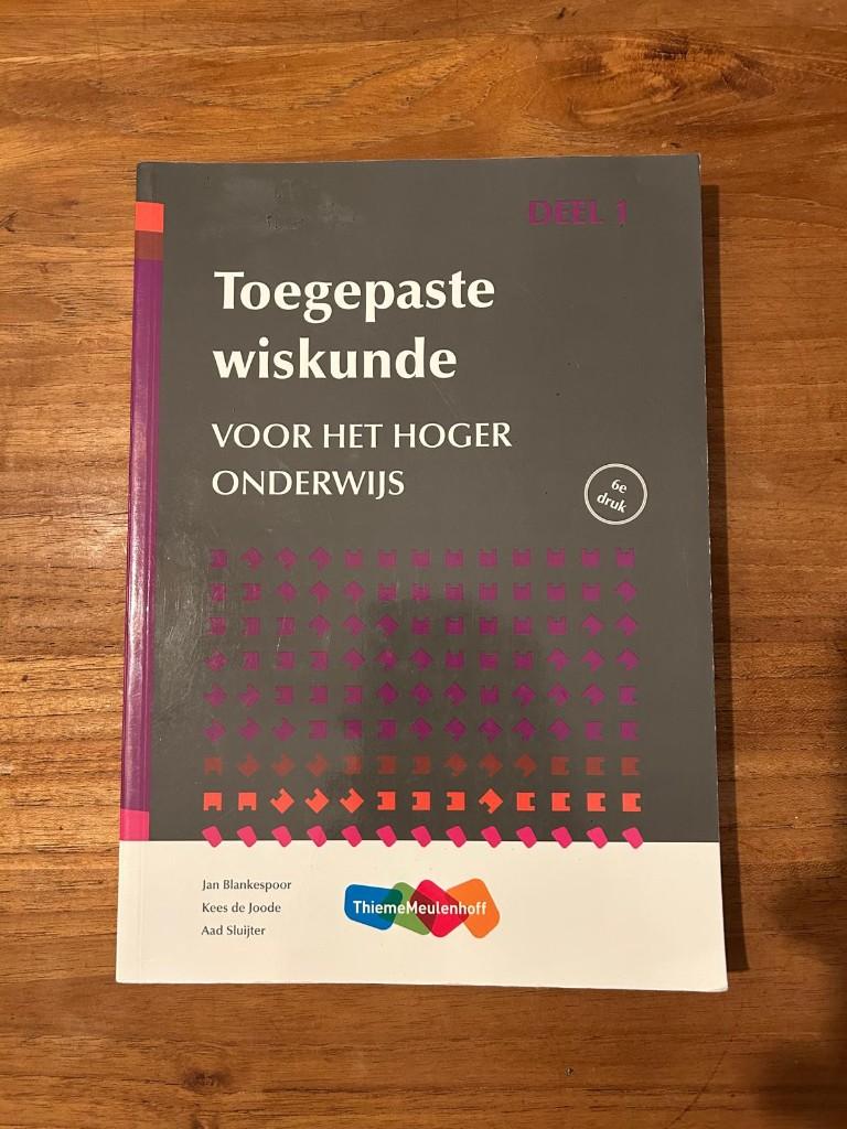 Toegepaste wiskunde HBO deel 1 - 6e druk, ThiemeMeulenhoff, Zo goed als nieuw, Beta, HBO