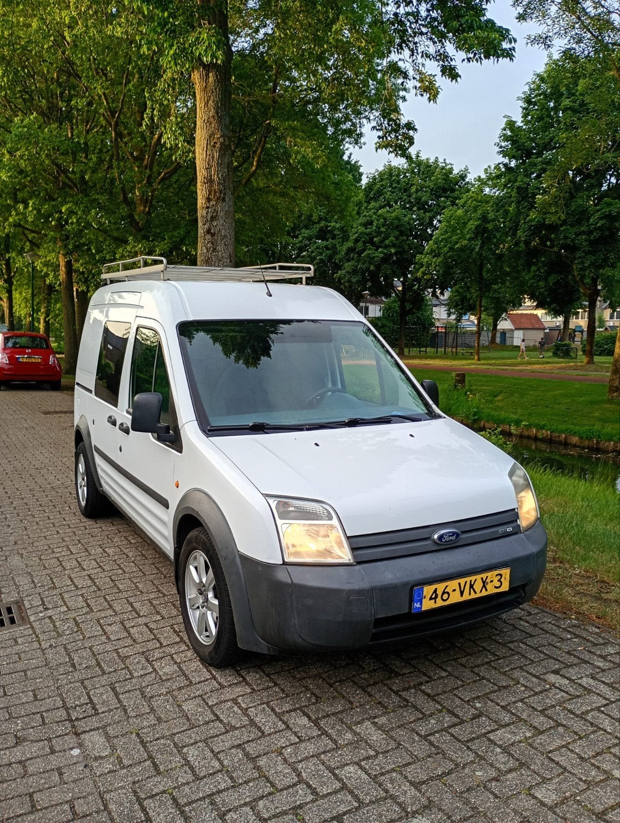Ford Transit Connect 1.8 Tdci T230l VAN 66 2007, Auto's, Voorwielaandrijving, 4 cilinders, 1415 kg, Origineel Nederlands