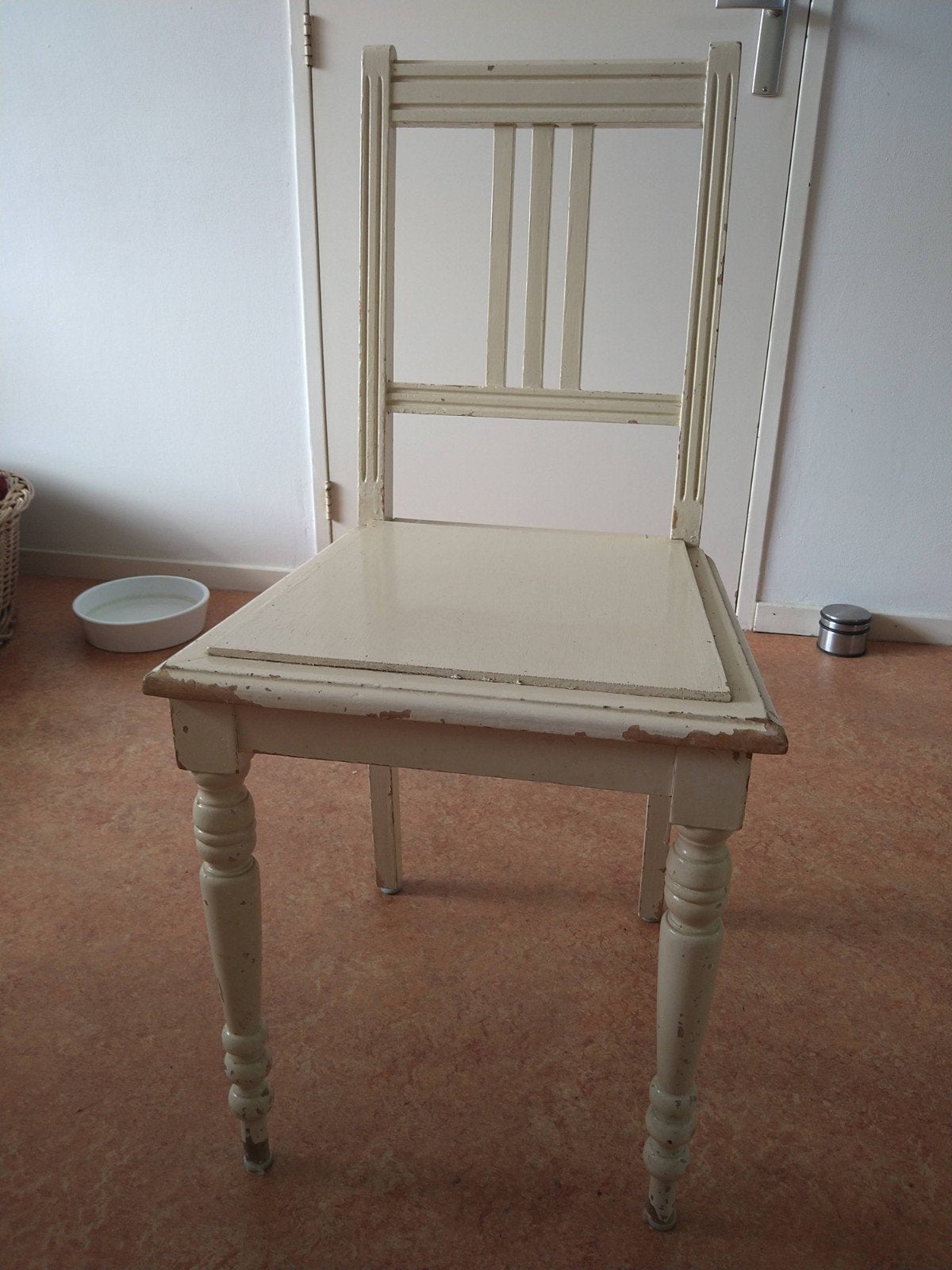 Twee decoratieve brocante stoelen, Antiek en Kunst, Ophalen