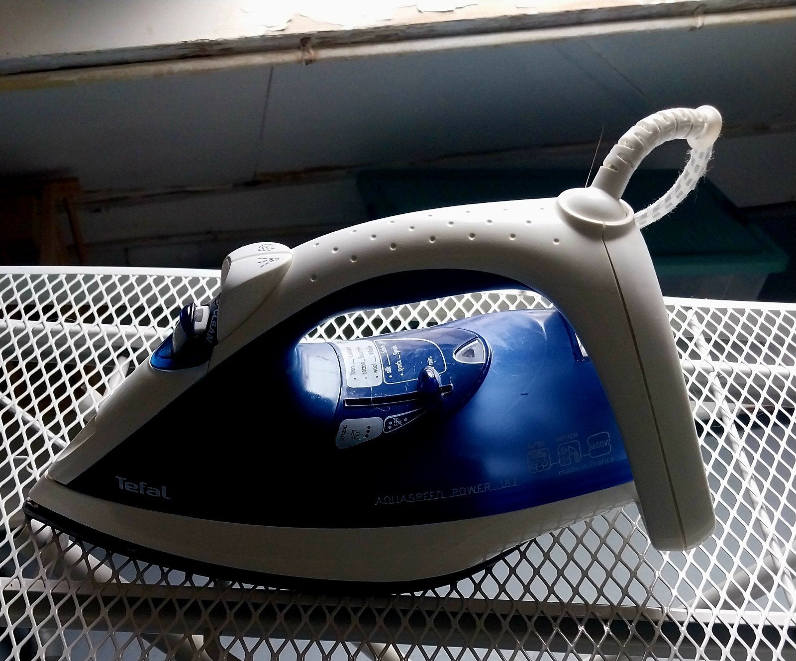 Tefal Aquaspeed power strijkijzer als nieuw, Ophalen, Zo goed als nieuw