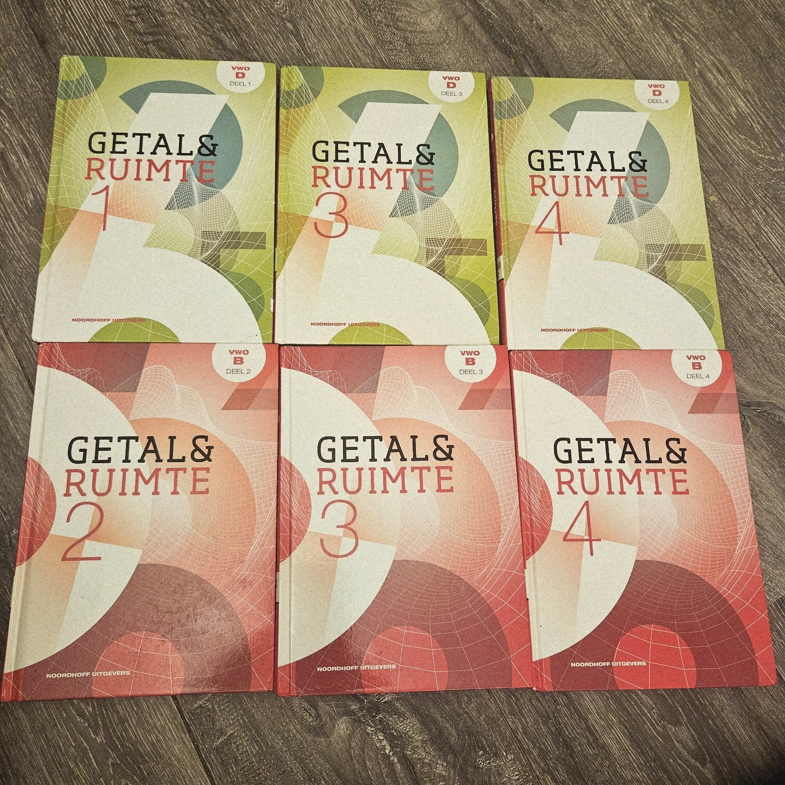 Getal & Ruimte VWO Wiskunde B en D Boeken, Boeken, VWO, Ophalen of Verzenden, Zo goed als nieuw, Wiskunde B