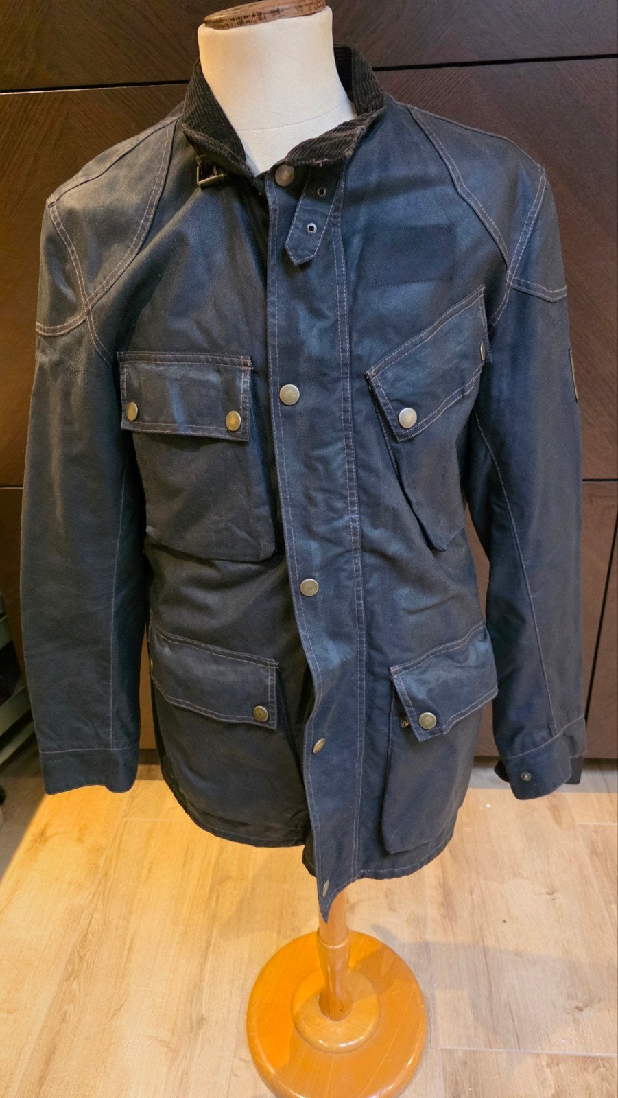Belstaff Trialmaster Waxjas - Maat XL, Ophalen, Zwart, Maat 56/58 (XL), Belstaff