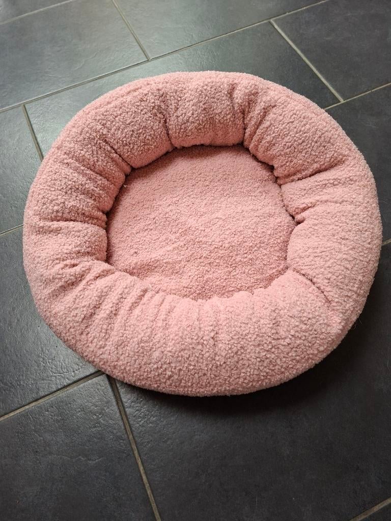 Roze poezenmandje, Ophalen of Verzenden, Zo goed als nieuw, Pluche