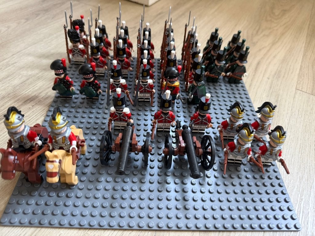 Bouwstenen Brits Leger Napoleon, Ophalen of Verzenden, Nieuw, Overige merken