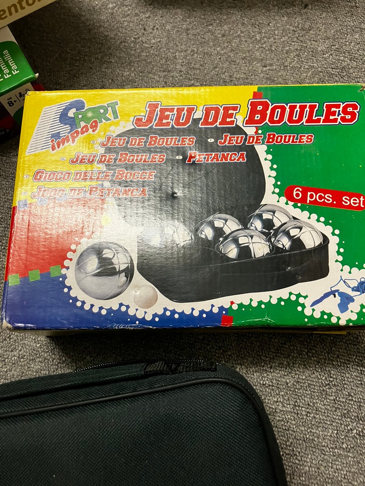 Jeu de boulesset, Sport en Fitness, Ophalen of Verzenden, Nieuw, Bal