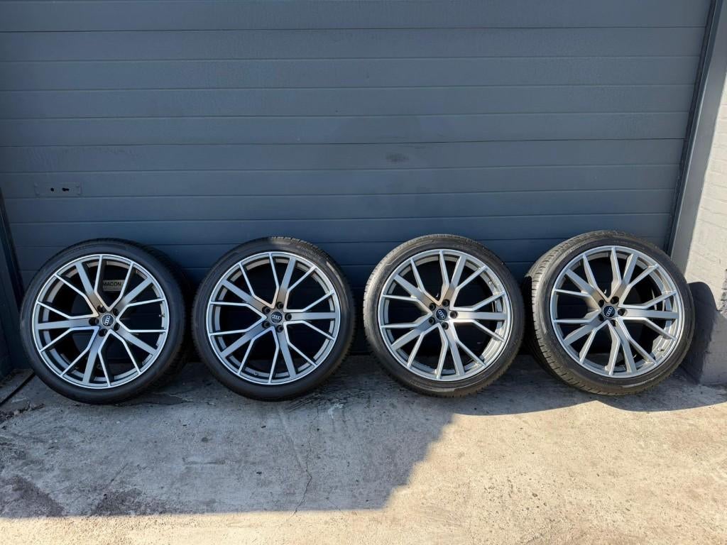Originele Audi Sport zomerset 22 inch passend voor Q7 Q8, Ophalen, Gebruikt, 285 mm, Banden en Velgen