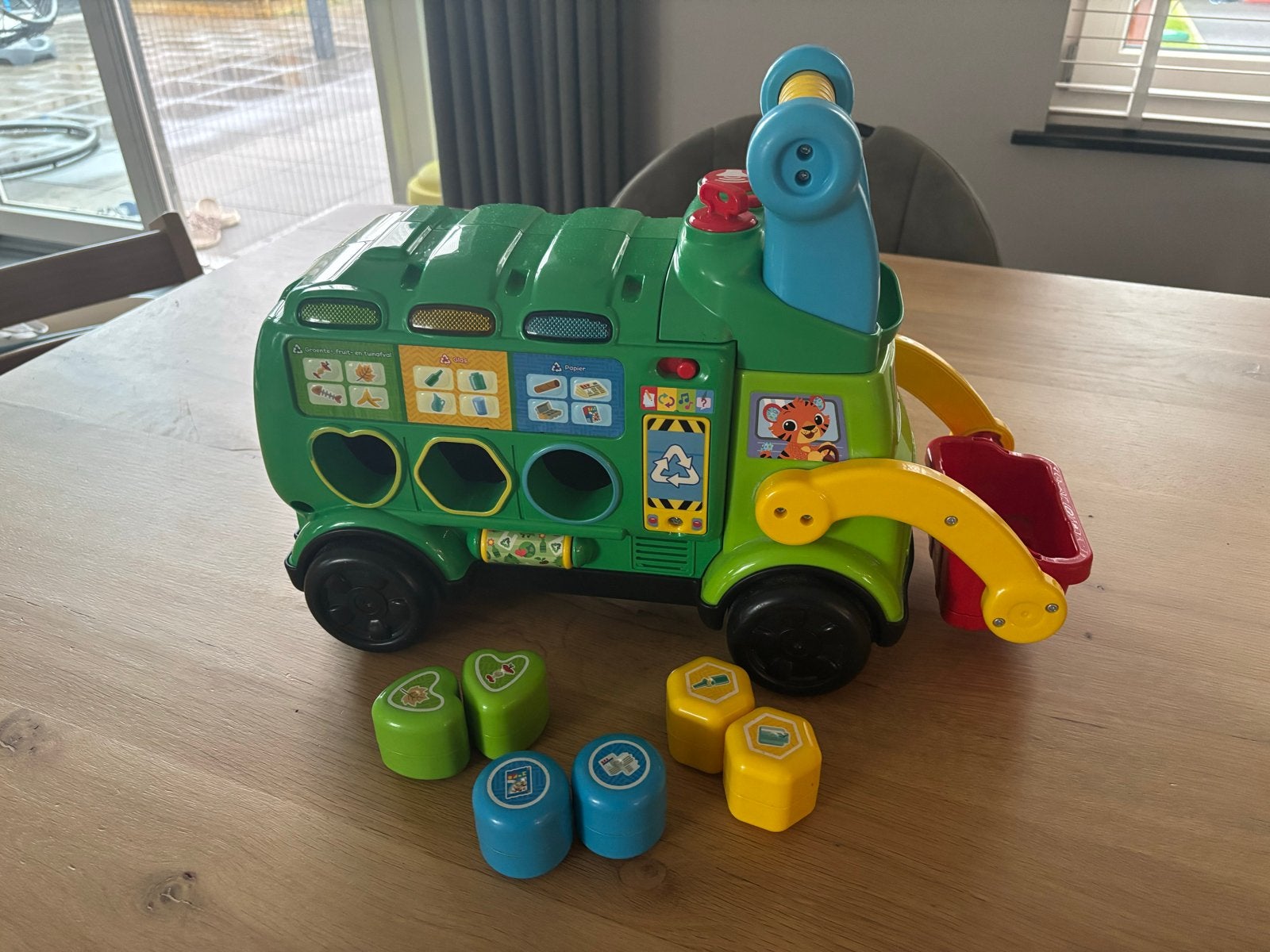 Sorteer & Leer Recycletruck van Vtech, Kinderen en Baby's, Ophalen, Gebruikt