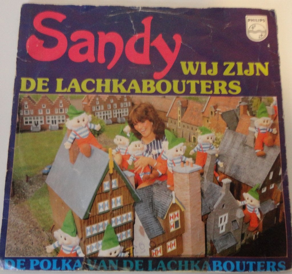 Sandy > Wij zijn de lachkabouters, Ophalen of Verzenden, Gebruikt, 7 inch, Nederlandstalig